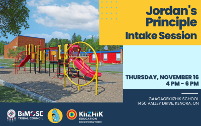 Jordan’s Principle Intake Session – Gaagagekiizhik School